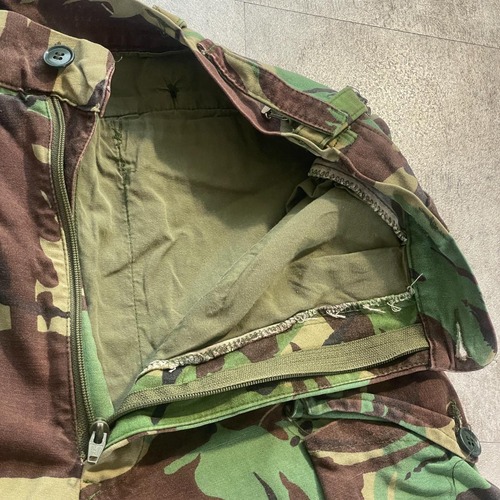60-80s イギリス軍 実物 DPMカモ フィールドパンツ w27 詳細写真6