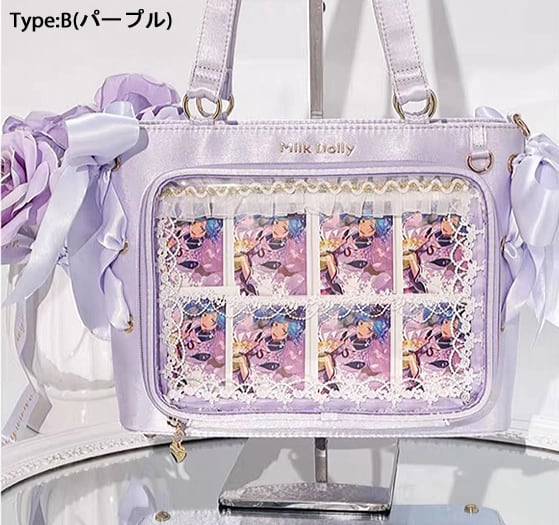 痛バッグ 痛バ ショルダー ハンドバッグ 肩掛け トート 推し活 姫系