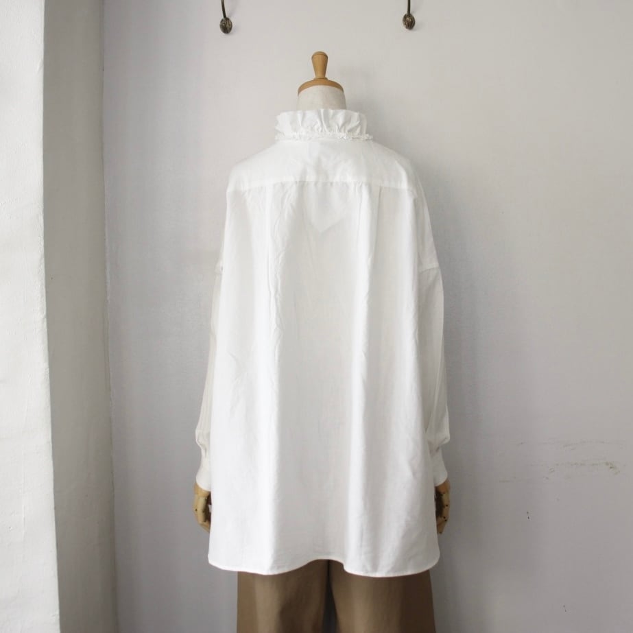 Yarmo Ruffle Shirts Dungaree（ラッフルシャツダンガリー） | coromo