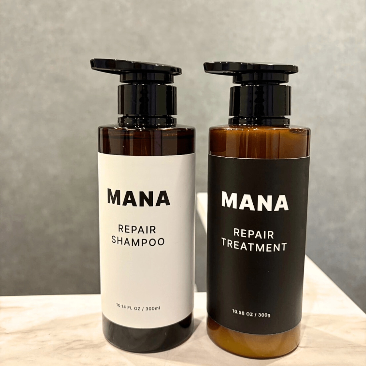MANA リペアシャンプー・トリートメントボトル（300ml）セット | Silf