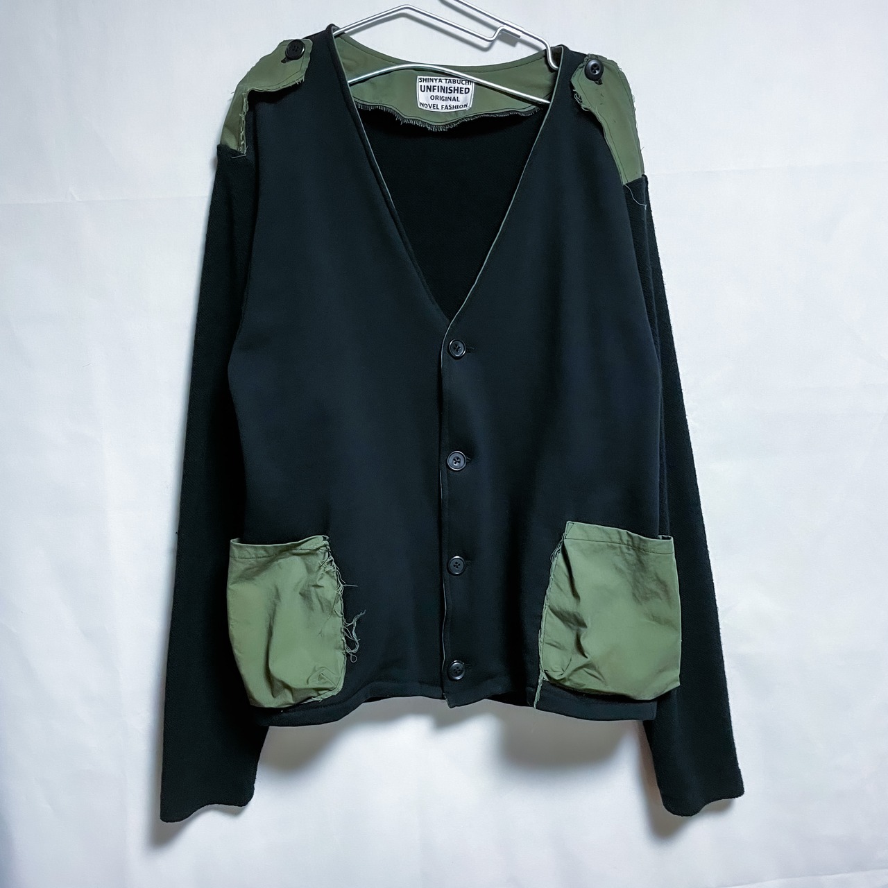 UNFINISHEDインサイドアウトカーディガン