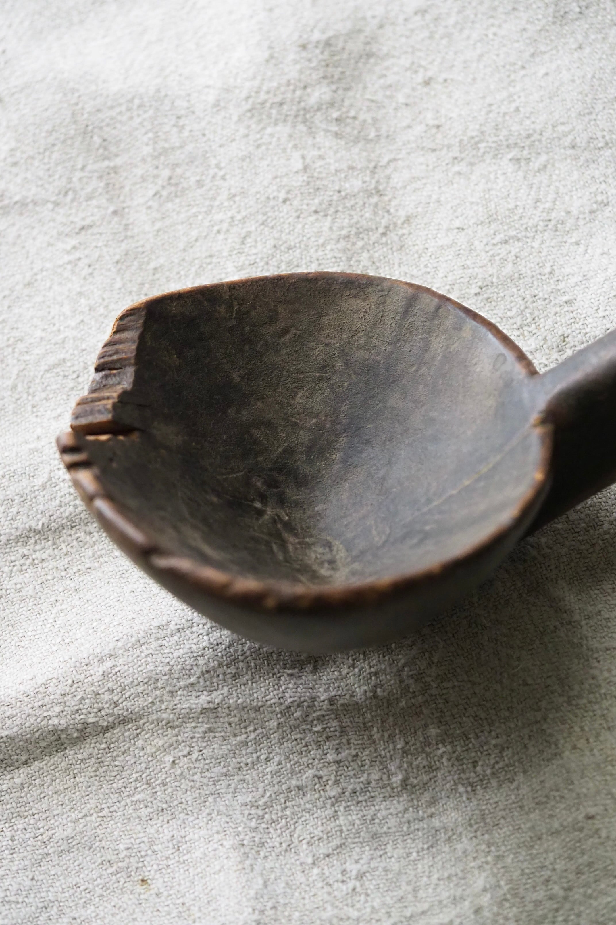 アンティーク木製レードル-antique wood ladle | アンティーク