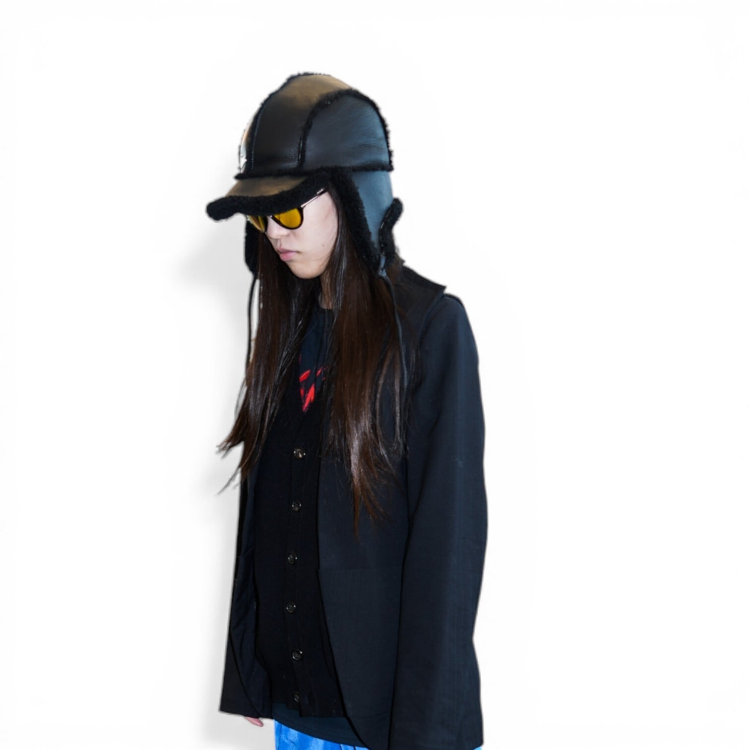 Supreme シュプリーム Shearling Lined Earflap CAP ムートン 耳当て