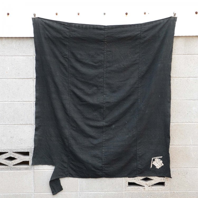 古布 木綿 黒 風呂敷 ジャパンヴィンテージ ファブリック テキスタイル 大正 | Japanese Fabric Vintage Cotton  Black Furoshiki Wrap Cloth | 難波商店 powered by BASE