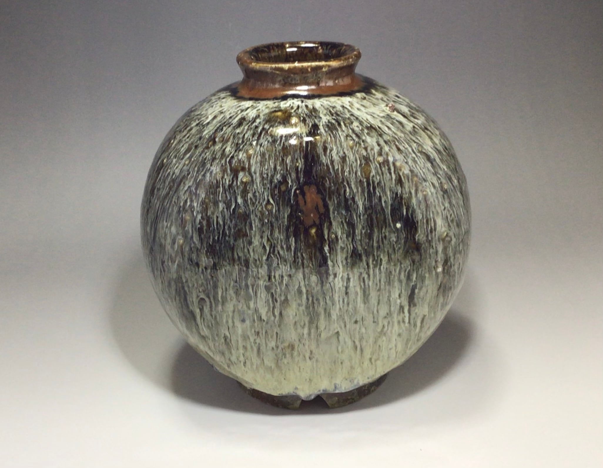 鉄彩扁壺 鉄流扁壺 | （有）勝景庵