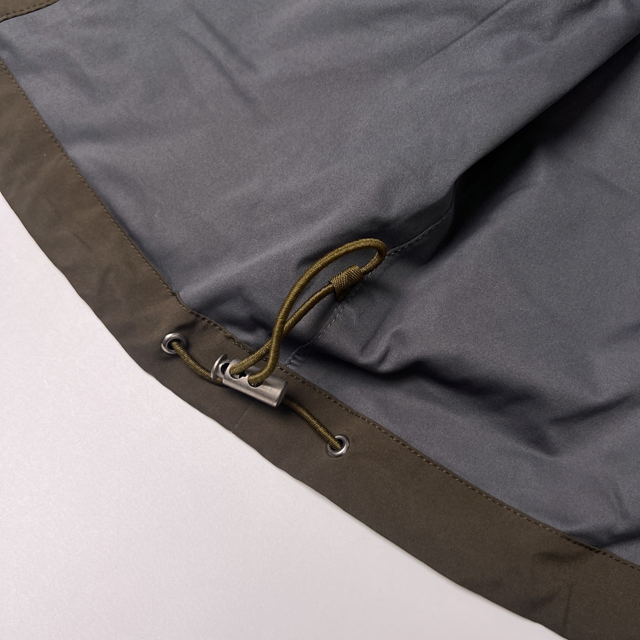 adabat アダバット GORE-TEX 半袖ジップアップジャケット 40/ブラウン 系/ePTFEラミネート加工