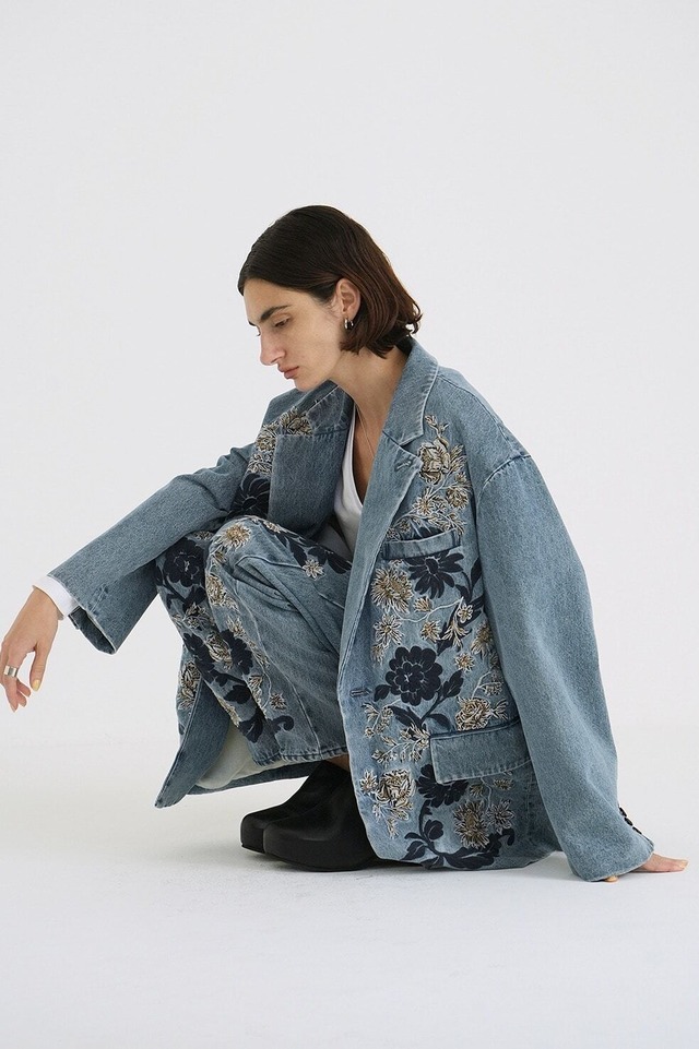 CLANE SCARF FLOWER MERMAID SKIRT | FLICKA ASHIYA