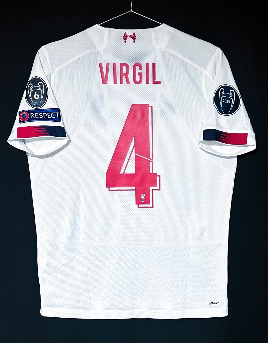 新品】リヴァプール 19/20 (A) / ファン・ダイク #4 / 日本規格 L
