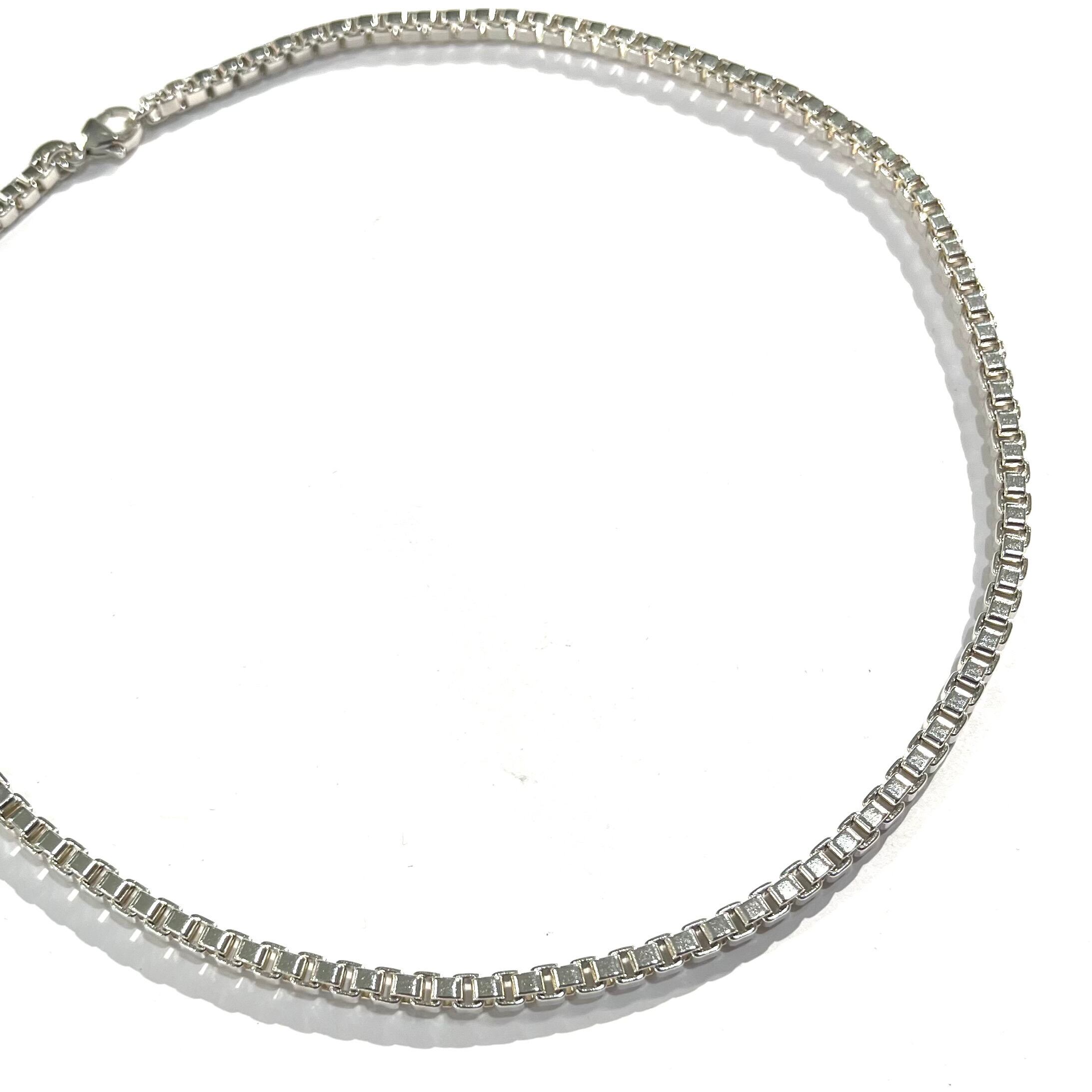 TIFFANY&CO. 】 2943 ティファニー 名作 ベネチアン チェーン