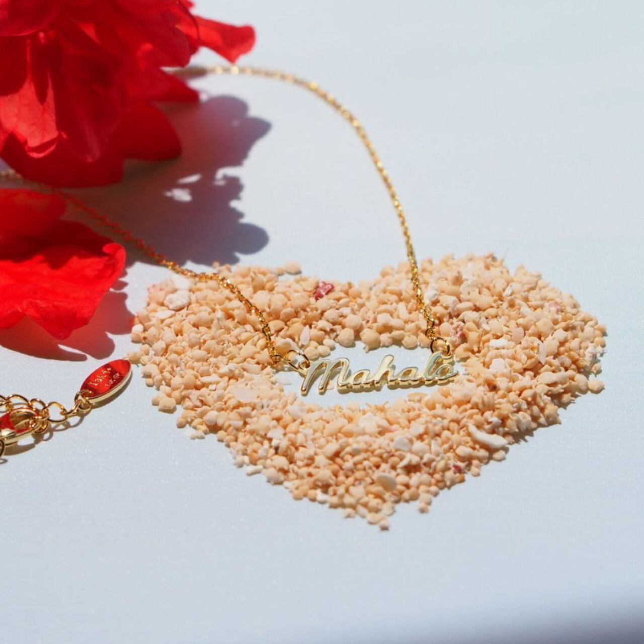 ハワイ語 ネックレス Mahalo マハロ 14K GP | Pay ID