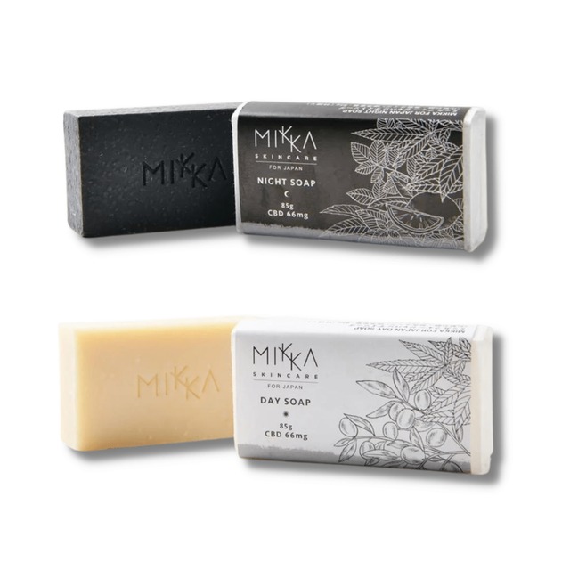 MIKKA DAY & NIGHT MINI SOAP / デイ&ナイトソープ CBD66mg 85g
