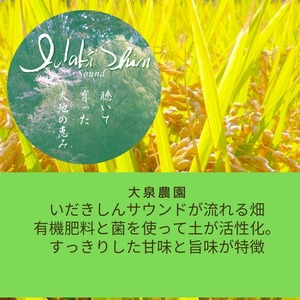 2023年収穫：福島県産　新米コシヒカリ　10kg　福島県桑折町　産地直送（大泉農園さん）