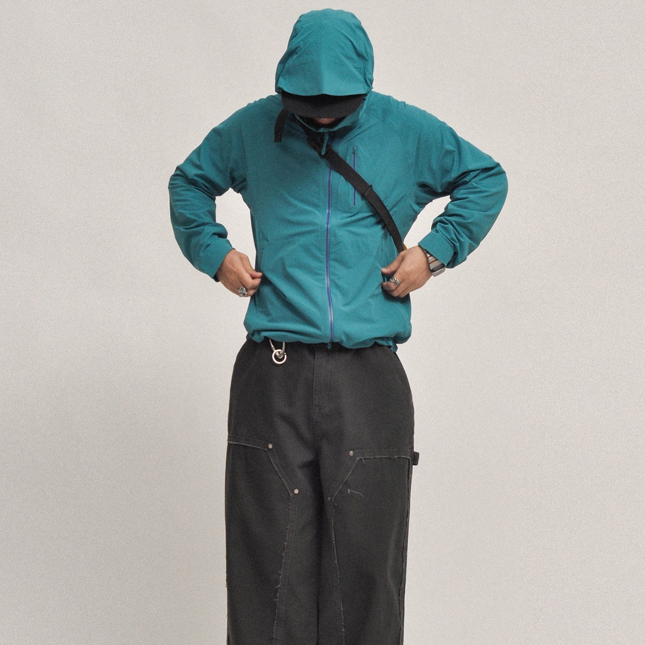 アウトドア シェル・フーディージャケット K5641 - 5