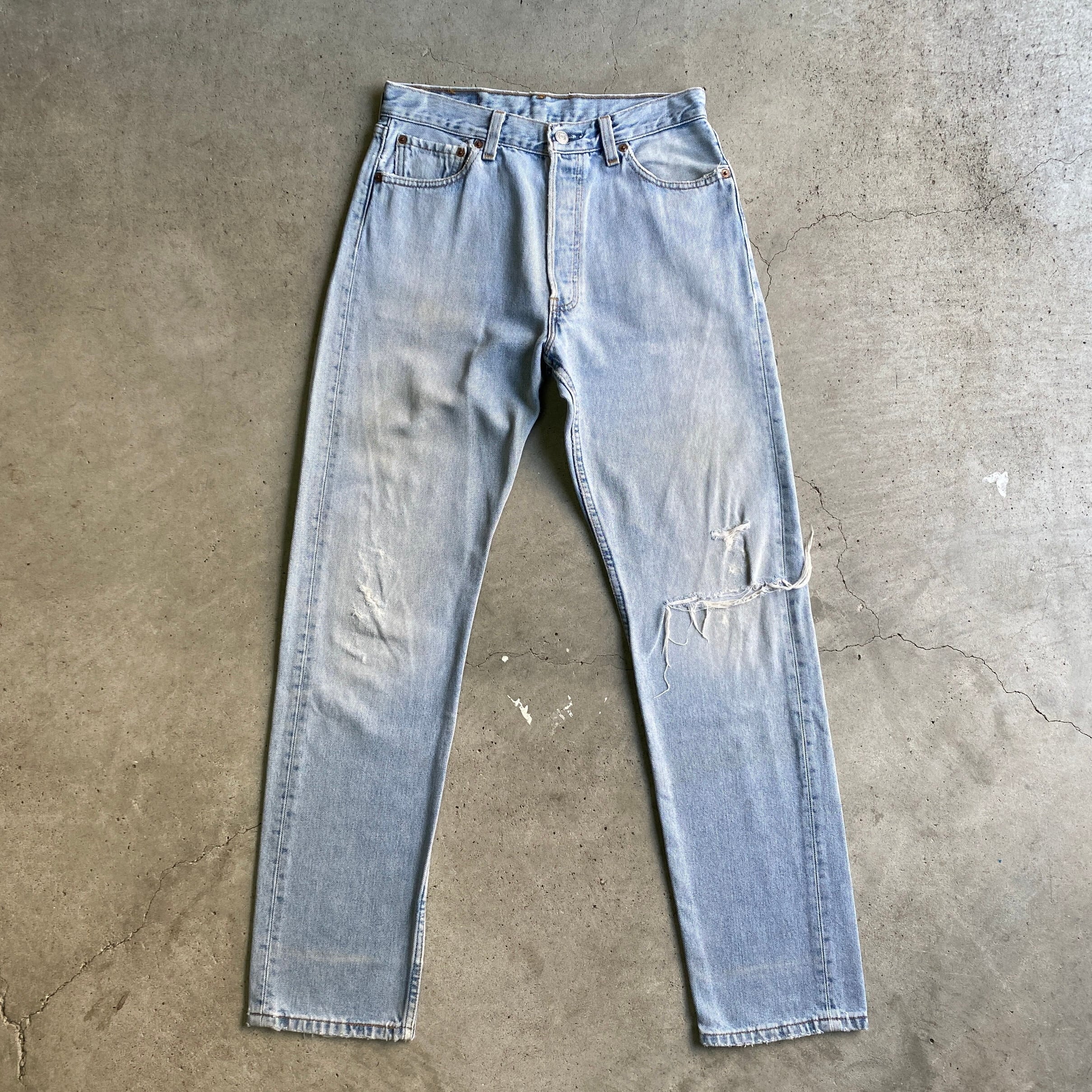 90年代 USA製 Levi's リーバイス 501 ストレート デニムパンツ メンズW30 古着 90s ビンテージ ヴィンテージ 97年製  【デニムパンツ】【AN20】【PS2307P】 | cave 古着屋【公式】古着通販サイト