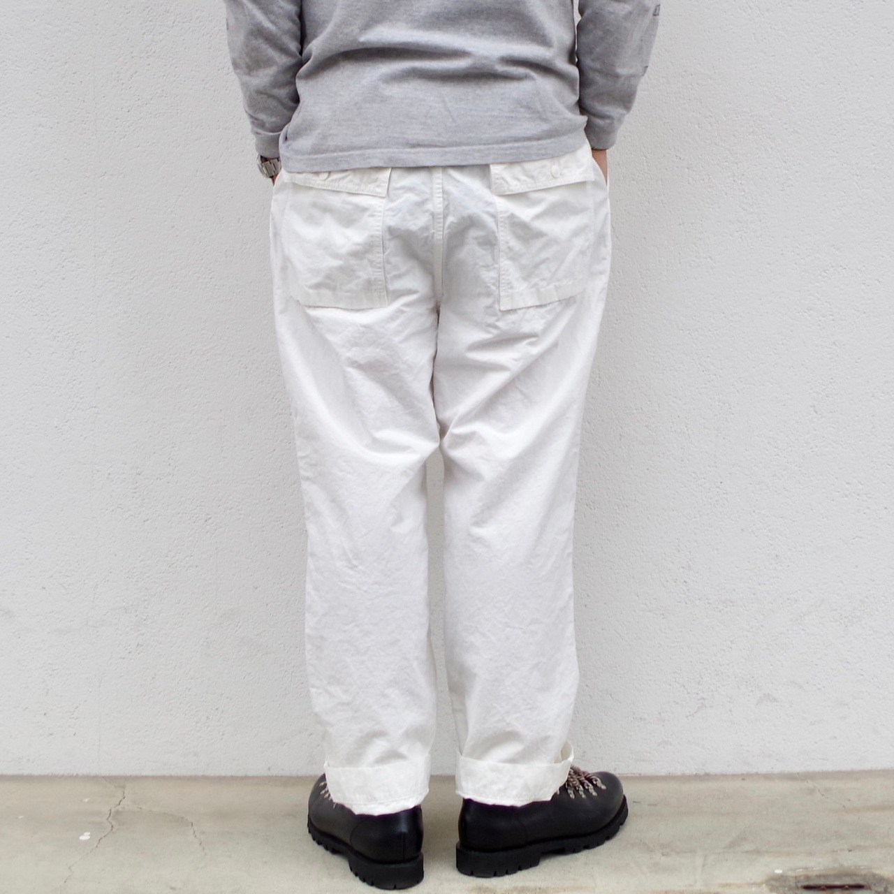 SAGE DE CRET   9/10 Length One -tuck Wide Pants