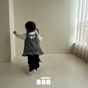 韓国子供服 / 26Autumn / 〖取寄〗BBB / デイジーレイヤードワンピース / ユニセックス / キッズ服 *XXS~XL*