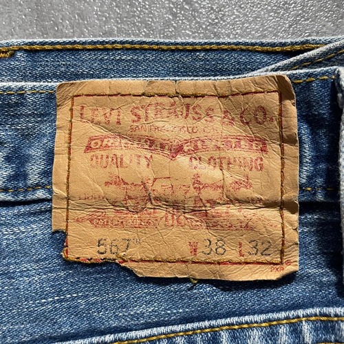 【W38 L32】 メキシコ製 usa levi's リーバイス 567 詳細写真3