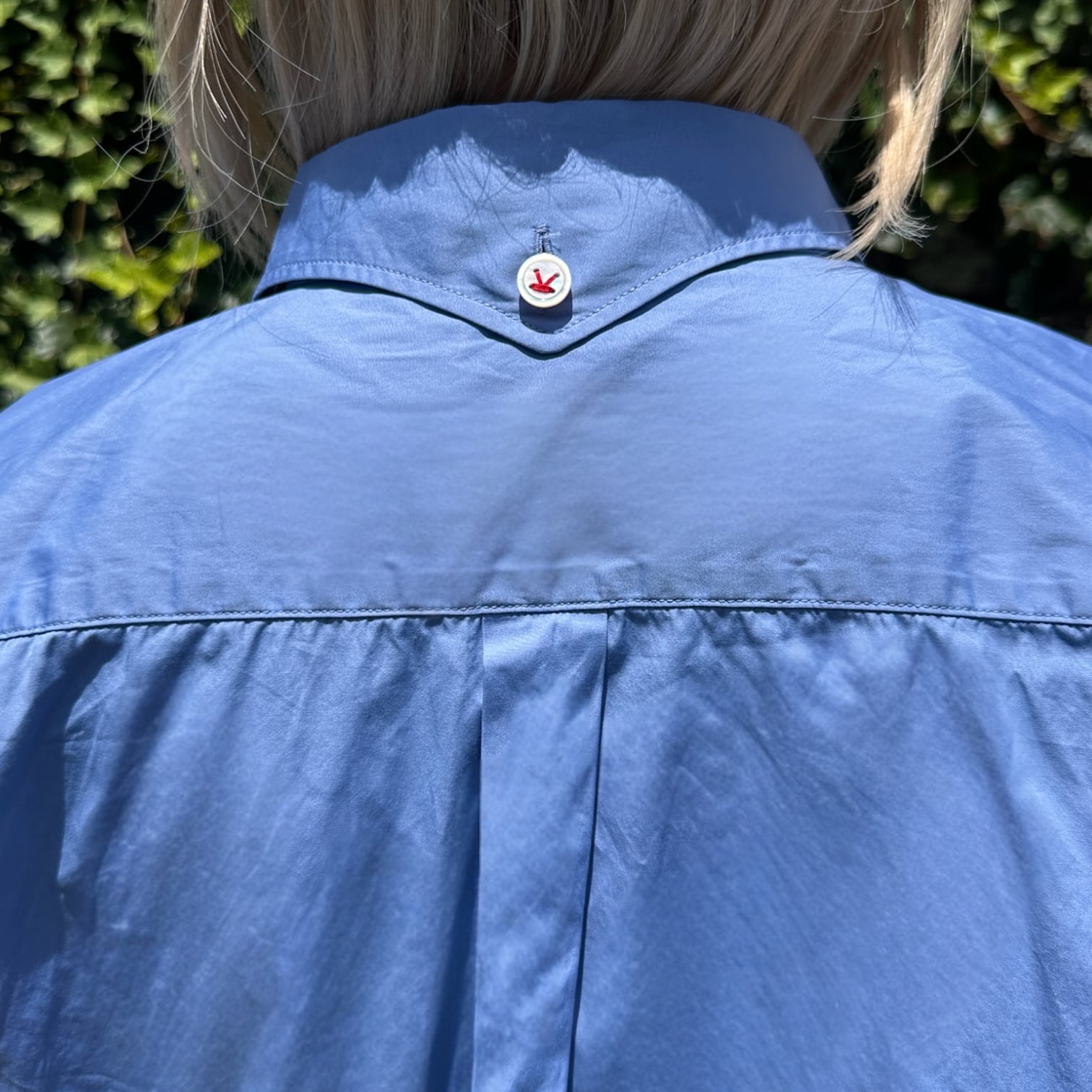 KHOKI  [WASHED COTTON  SHIRT]
