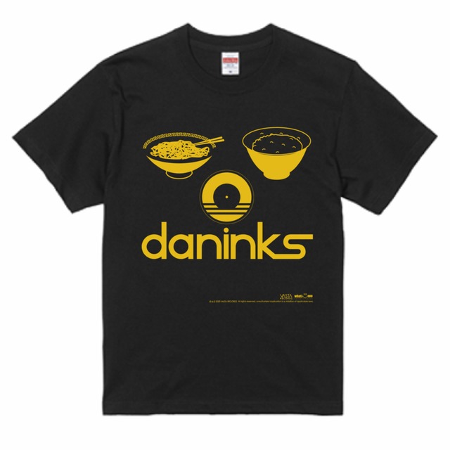 DaNINKS 2nd model「 Ramen&Rice」 Original Tshirt