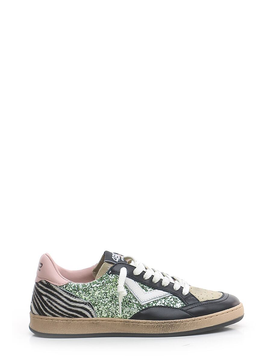 4B12 スニーカー レディース Green/multicolor PLAYN D2037