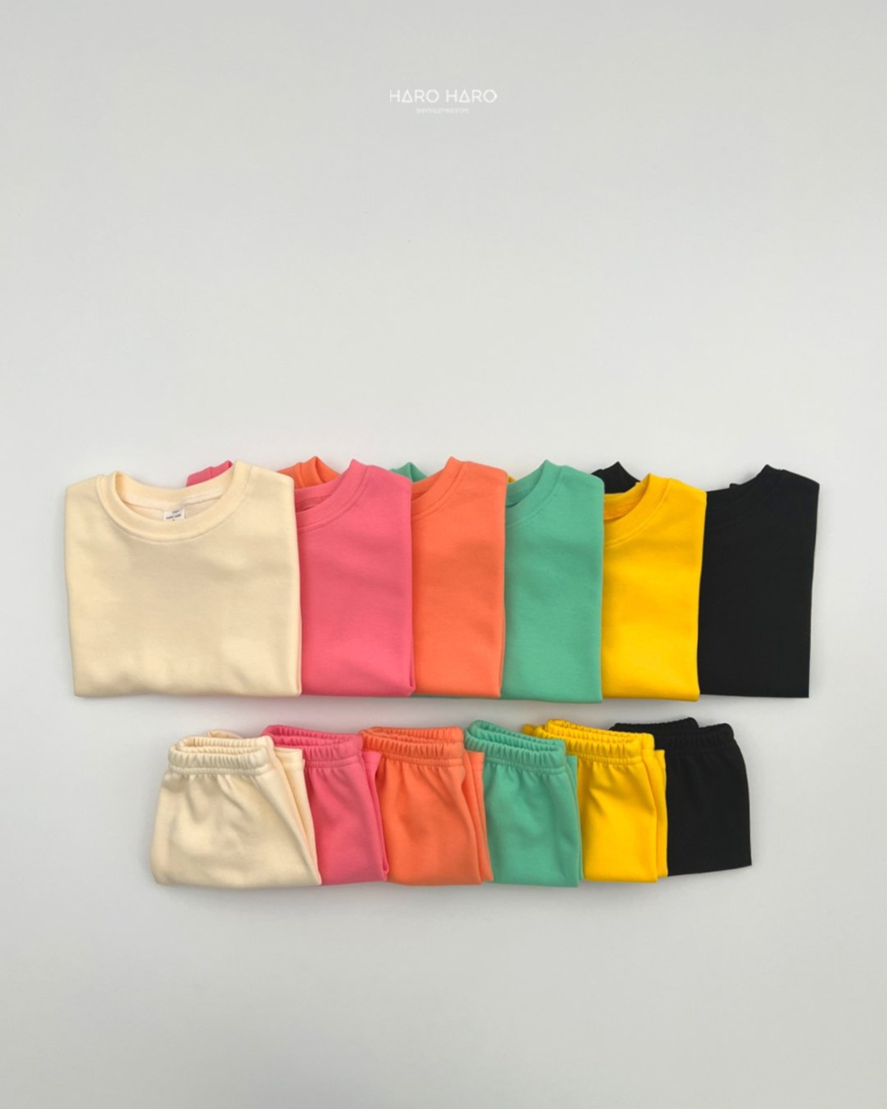 [HARO HARO] Cool Summer Set-up (2XL/3XL/4XL) / [하로하로] 쿨썸머상하세트 (2XL/3XL/4XL)