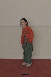 韓国子供服 / growb / ビーバー パンツ/ 秋服 *XS~JM*