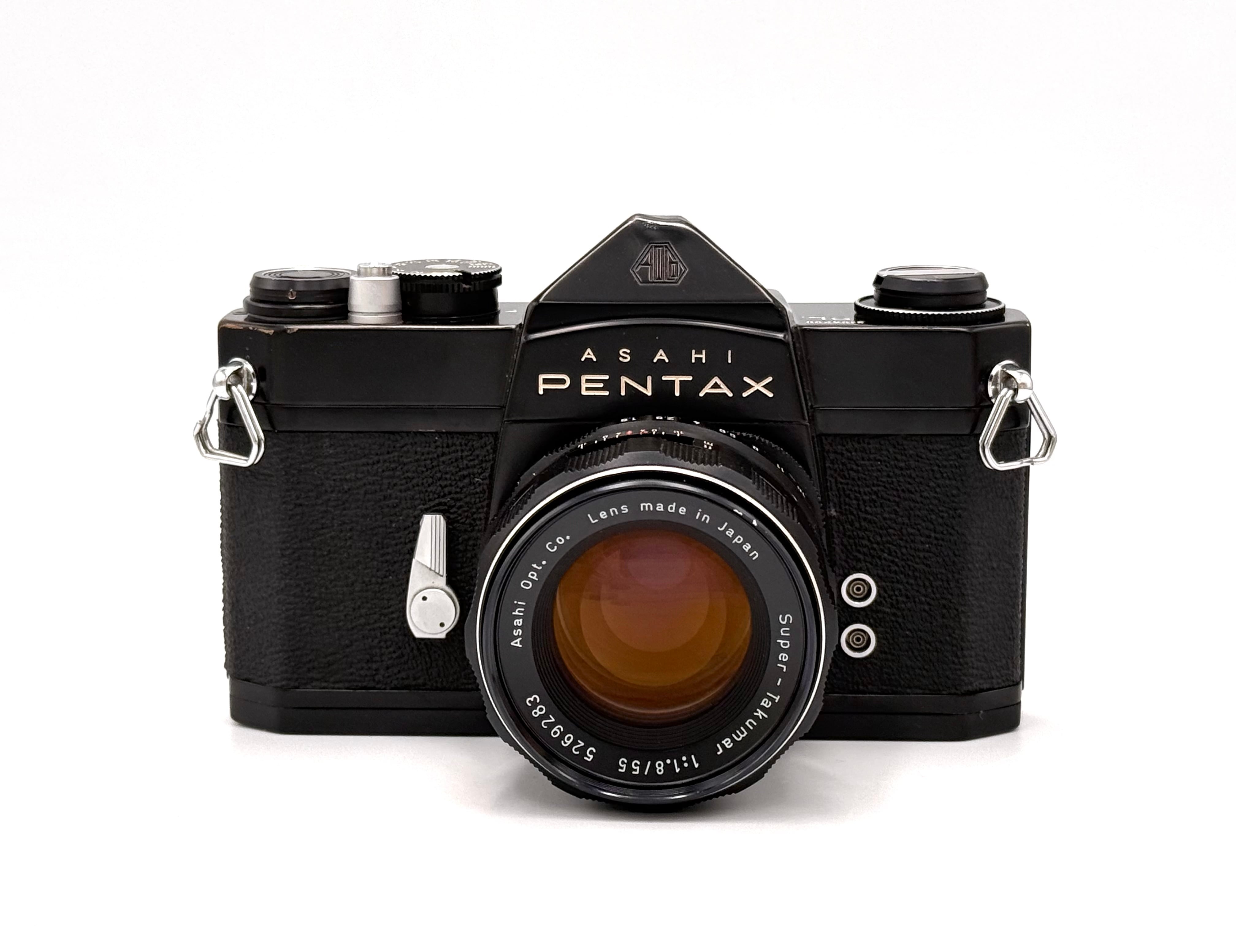PENTAX SL Black + Super-Takumar 55mm F1.8 | ヨアケマエカメラ