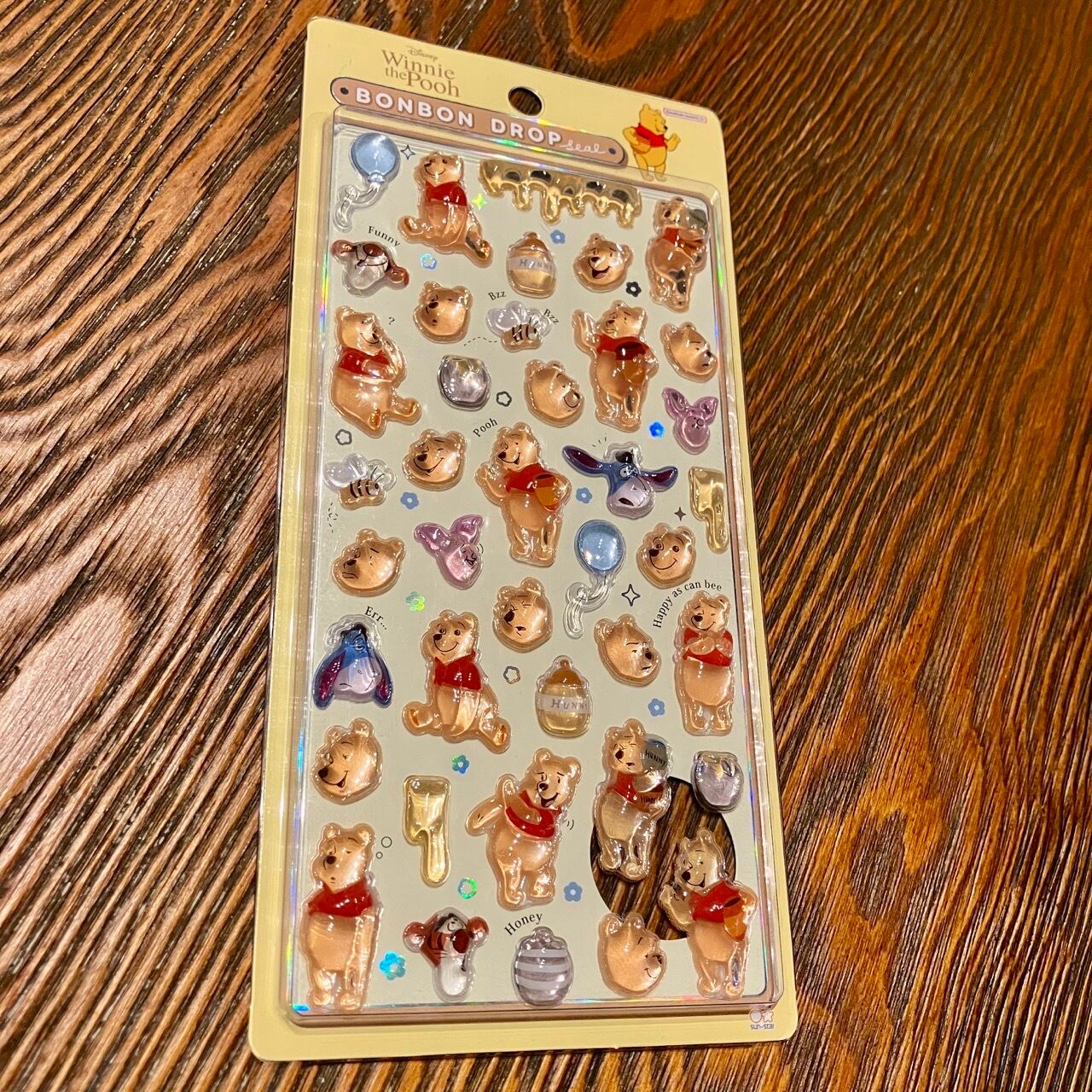 ディズニー くまのプーさん ボンボンドロップシール CA50