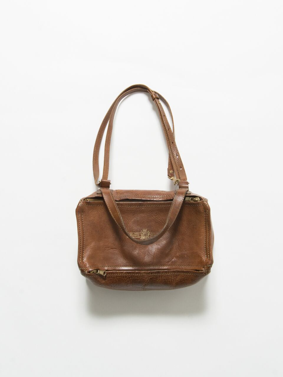 【Made in Italy】Vegitable tanned leather shoulder bag（イタリア製 レザーショルダーバッグ）1c