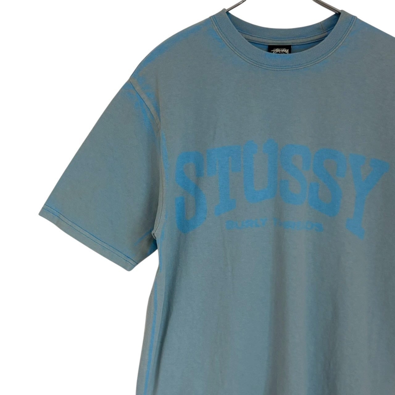 stussy ステューシー Tシャツ M センターロゴ バックロゴ プリントロゴ