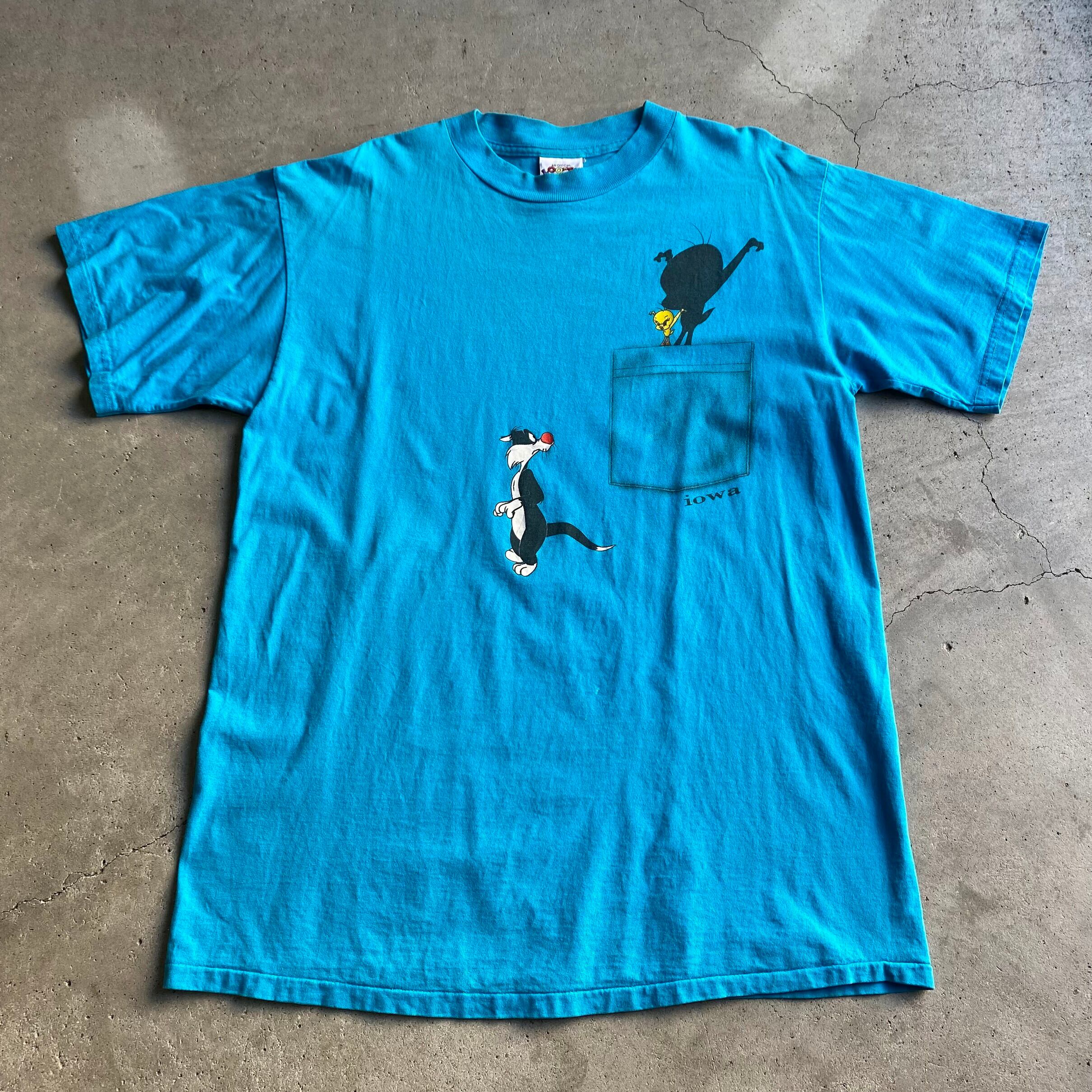 90年代 Looney Tunes ルーニーテューンズ トゥイーティー プリント キャラクターtシャツ メンズl 古着 レディース 90s ビンテージ ヴィンテージ 水色 ライトブルー Tシャツ Ss27 50b Cave 古着屋 公式 古着通販サイト 90年代 Looney Tunes ルーニーテューンズ トゥイーティー プリント キャラクターtシャツ メンズl 古着 レディース 90s ビンテージ ヴィンテージ 水色 ライトブルー Tシャツ Ss27 50b Cave 古着屋 公式 古着通販サイト