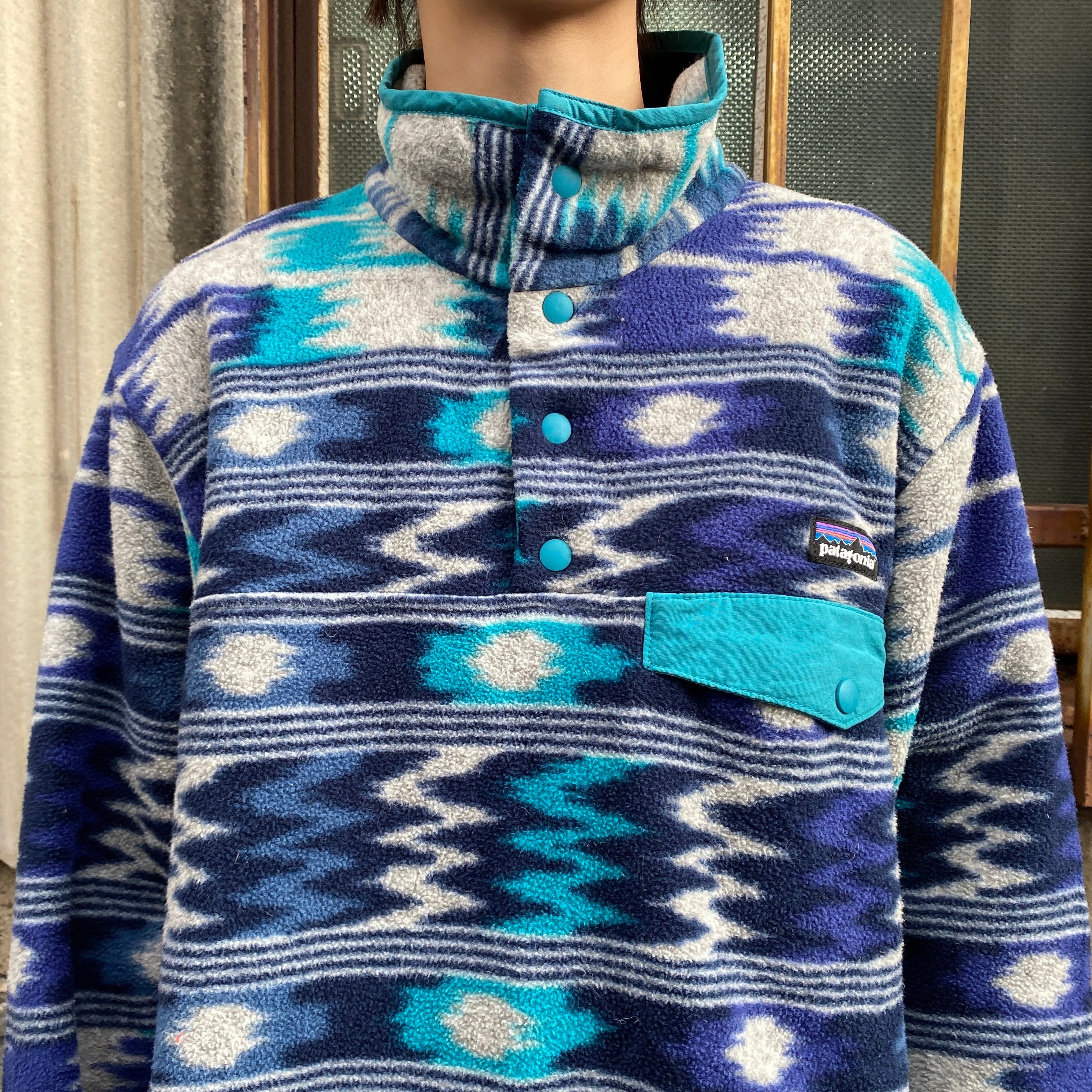 14年製 Patagonia パタゴニア SYNCHILLA シンチラ スナップT フリース