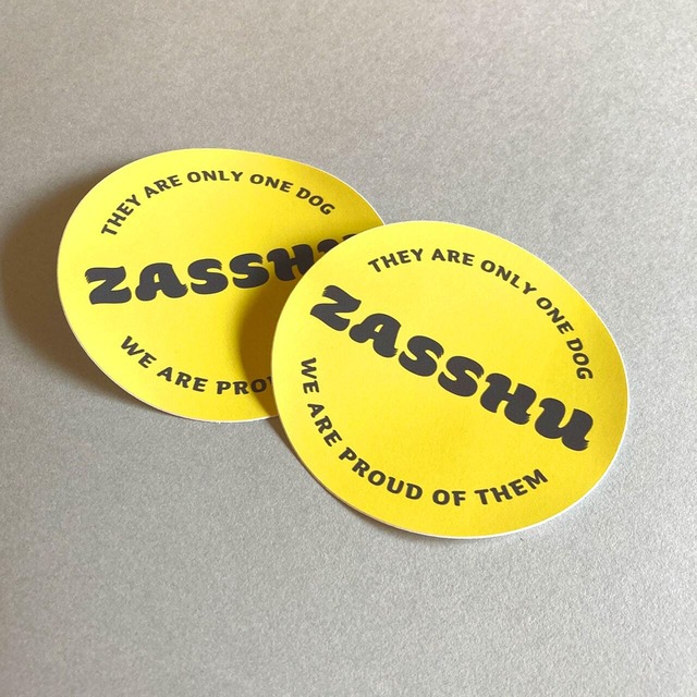 丸型STICKER（8cm・屋外用）