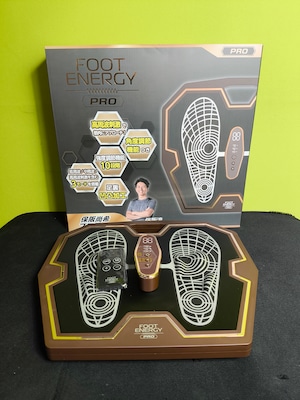 ★☆展示品 保阪尚希プロデュース! 足裏マッサージEMS フットエネルギープロ FOOTENERGYPRO