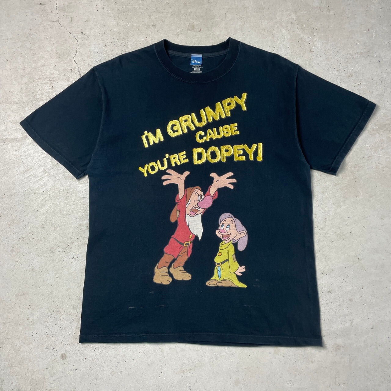 GRUMPY DOPEY グランピー ドーピー 七人の小人 キャラクタープリントT 