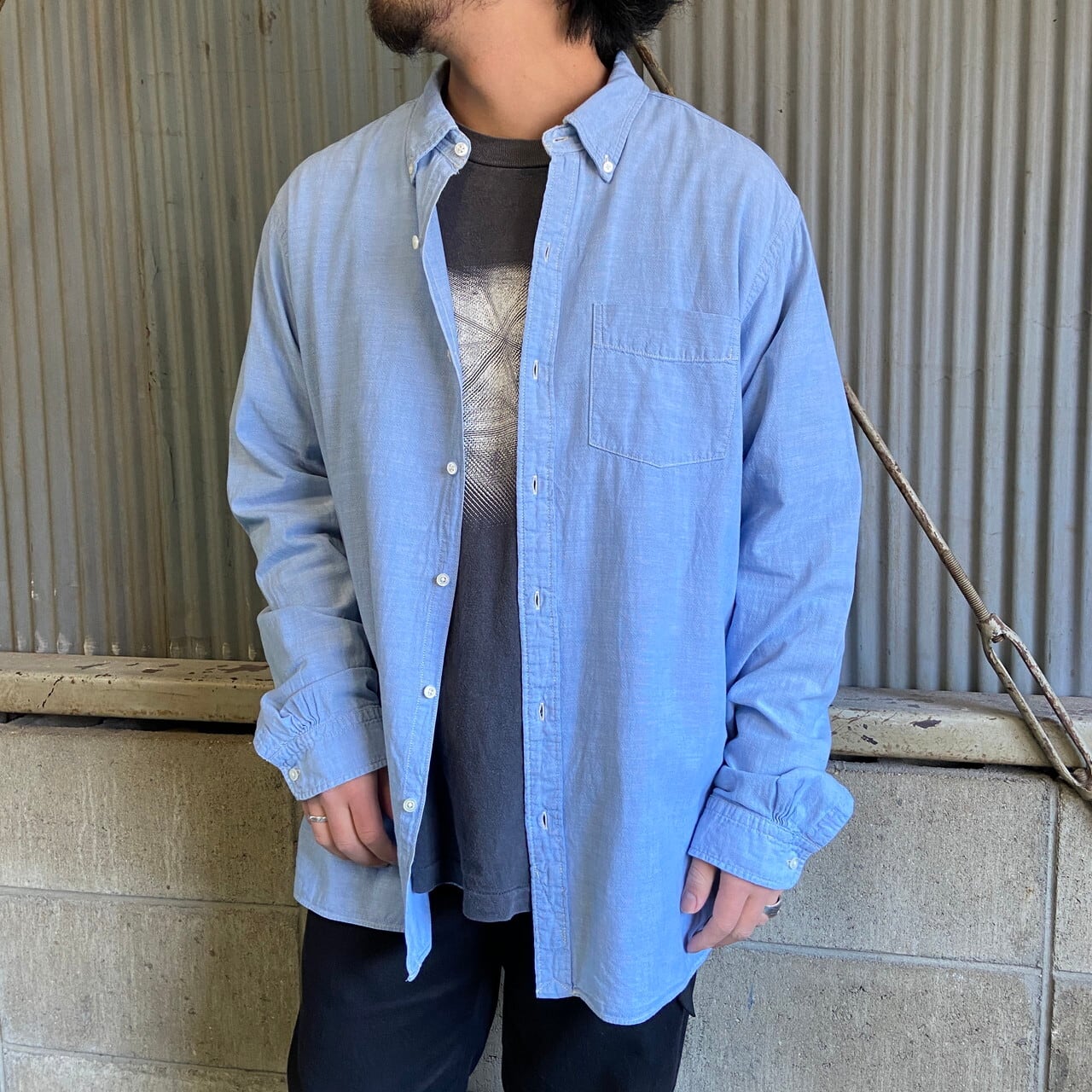 RRL ダブルアールエル Ralph Lauren ラルフローレン 長袖 シャンブレー  