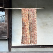 《パッチワーク小 / no.44》幅約45×長さ約219cm リサイクルサリーのカンタショール