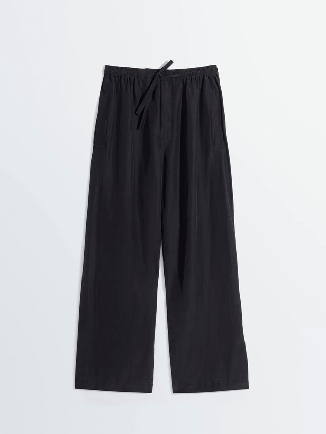 LEMAIRE　PYJAMA PANTS　BLACK　PA1310 LF1022