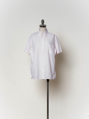 MARC JACOBS　パウダーピンク半袖コットンシャツ