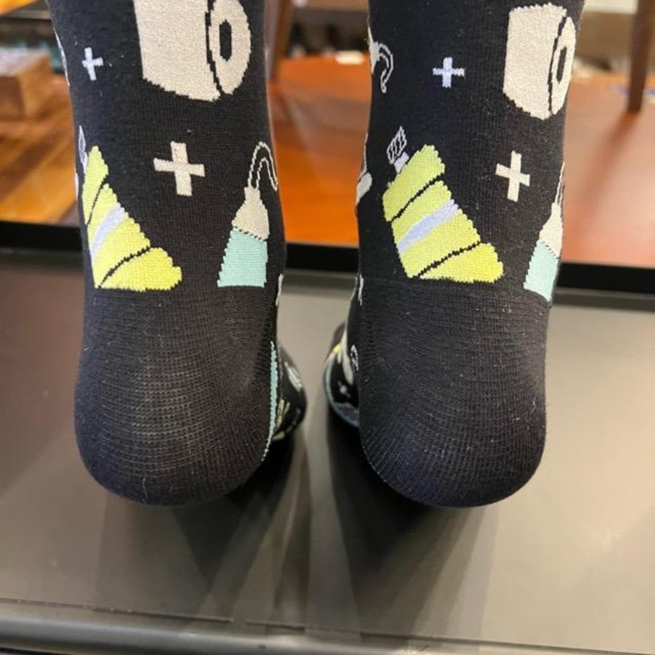 TOPANGA SOCKS Men's　Dentist　靴下　メンズソックス　歯医者　歯　足元ファッション　プチギフト