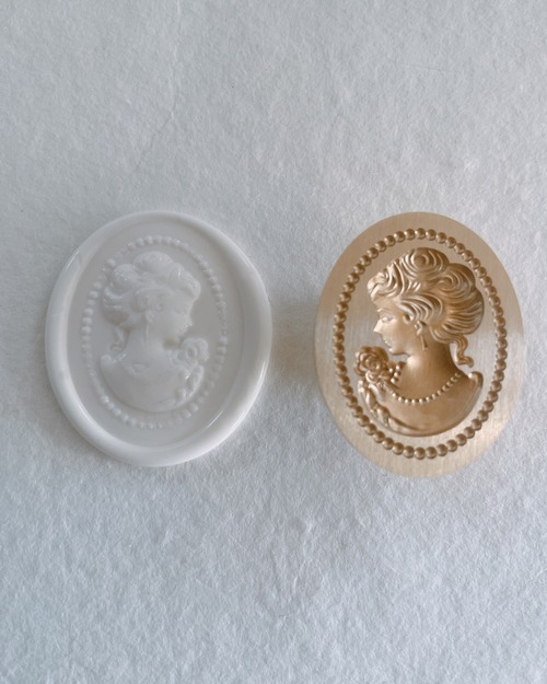 Wax Stamp -Cameo ／スタンプヘッド