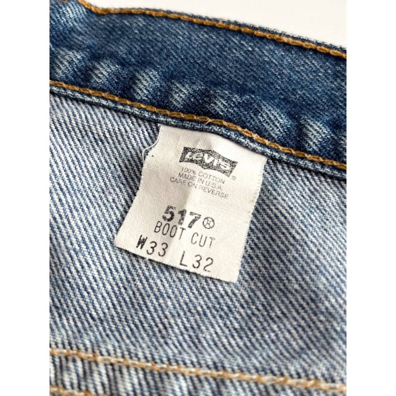 00s Levi’s 517 BOOT CUT DENIM MADE IN USA Size W33L22→W33L31.5