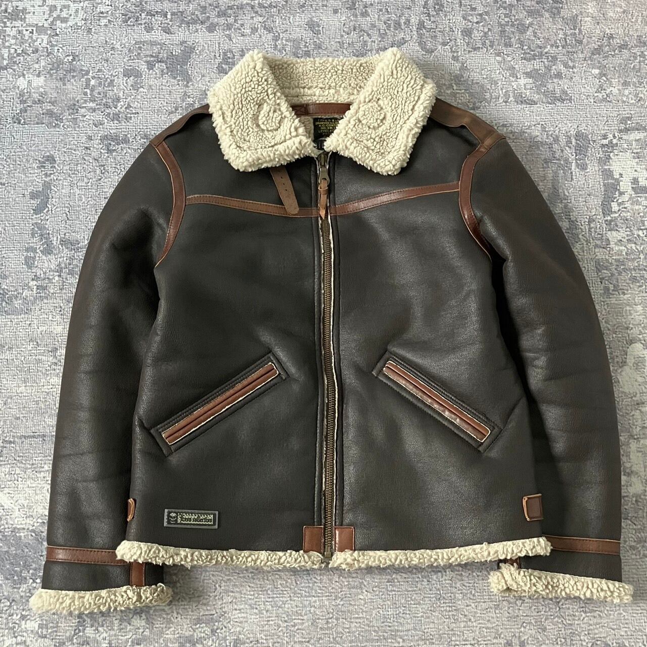 BIOHAZARD】B-6 LEONモデル ムートンジャケット バイオハザード | ROA