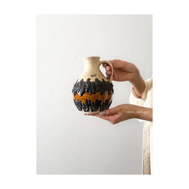 Bay Keramik　/　“FAT LAVA”　フラワーベース　17.5cm