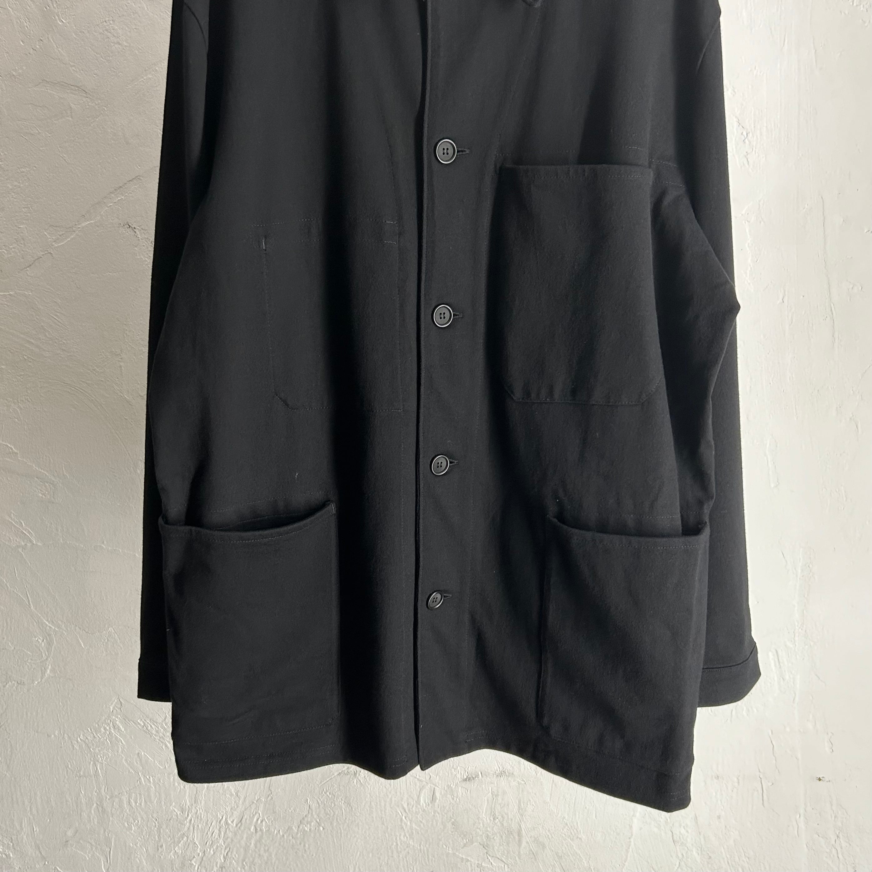 Yohji Yamamoto ヨージヤマモト　ブラック ロングシャツ サイズ2 中古・古着通販】Yohji Yamamoto pour homme (ヨウジヤマモト