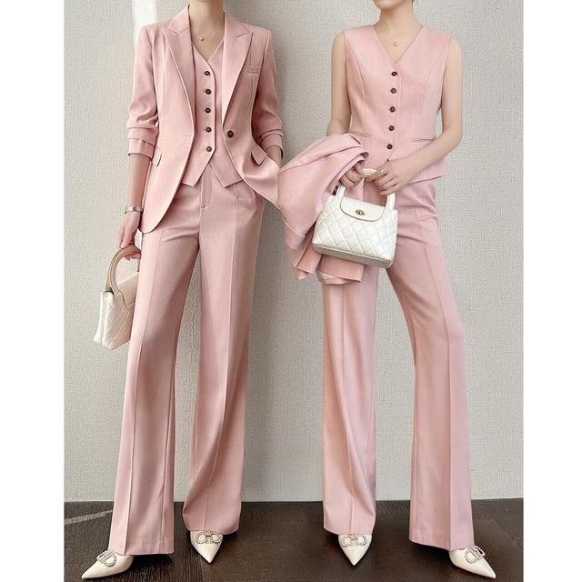 セットアップパンツスーツ３点セット　JC0278
