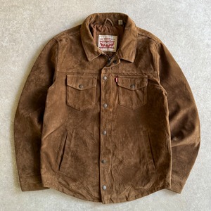 "Levi's"  Faux Suede Jacket  S　G167