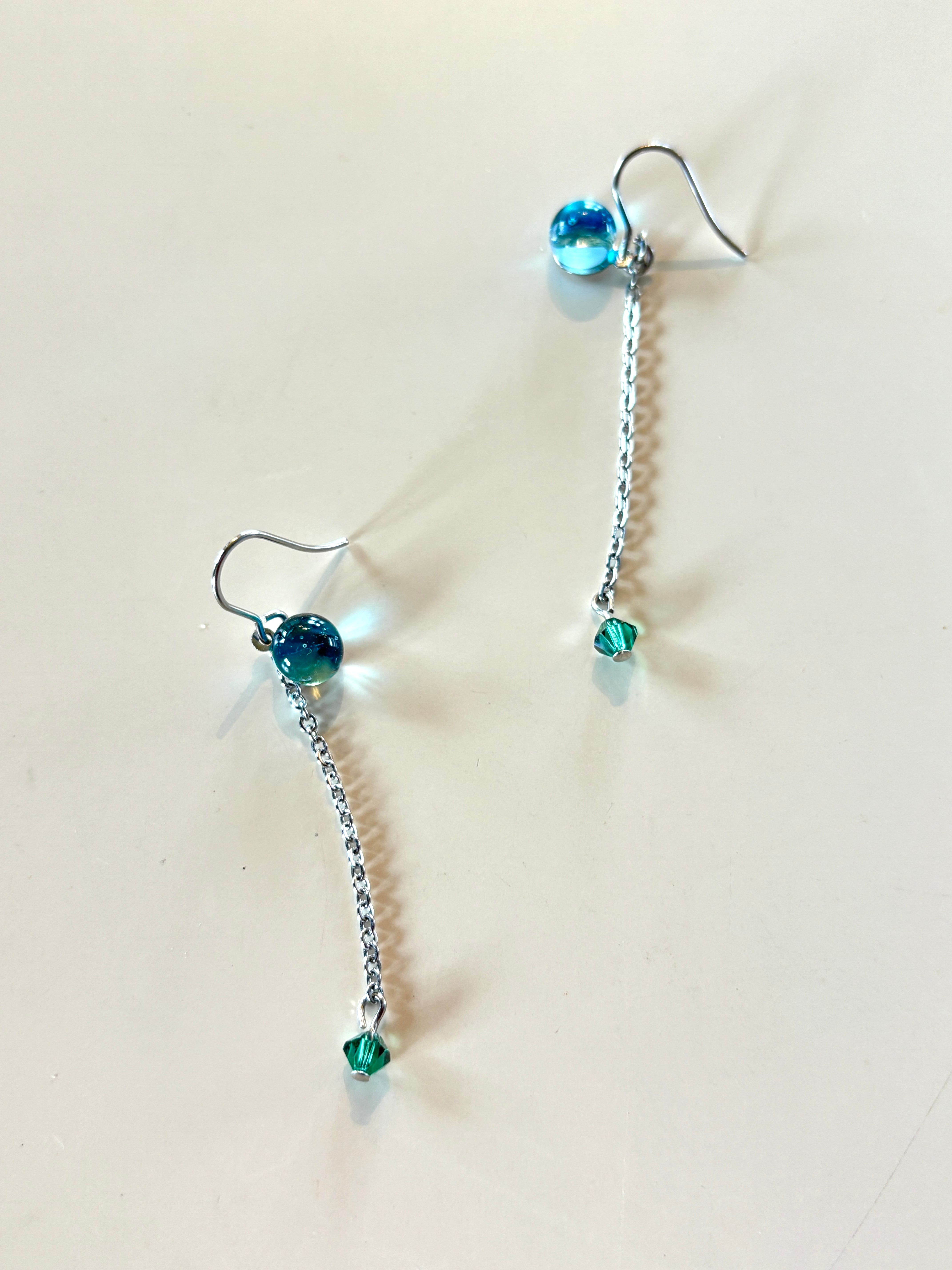 Re琉球ガラス（ウルマ）ピアス