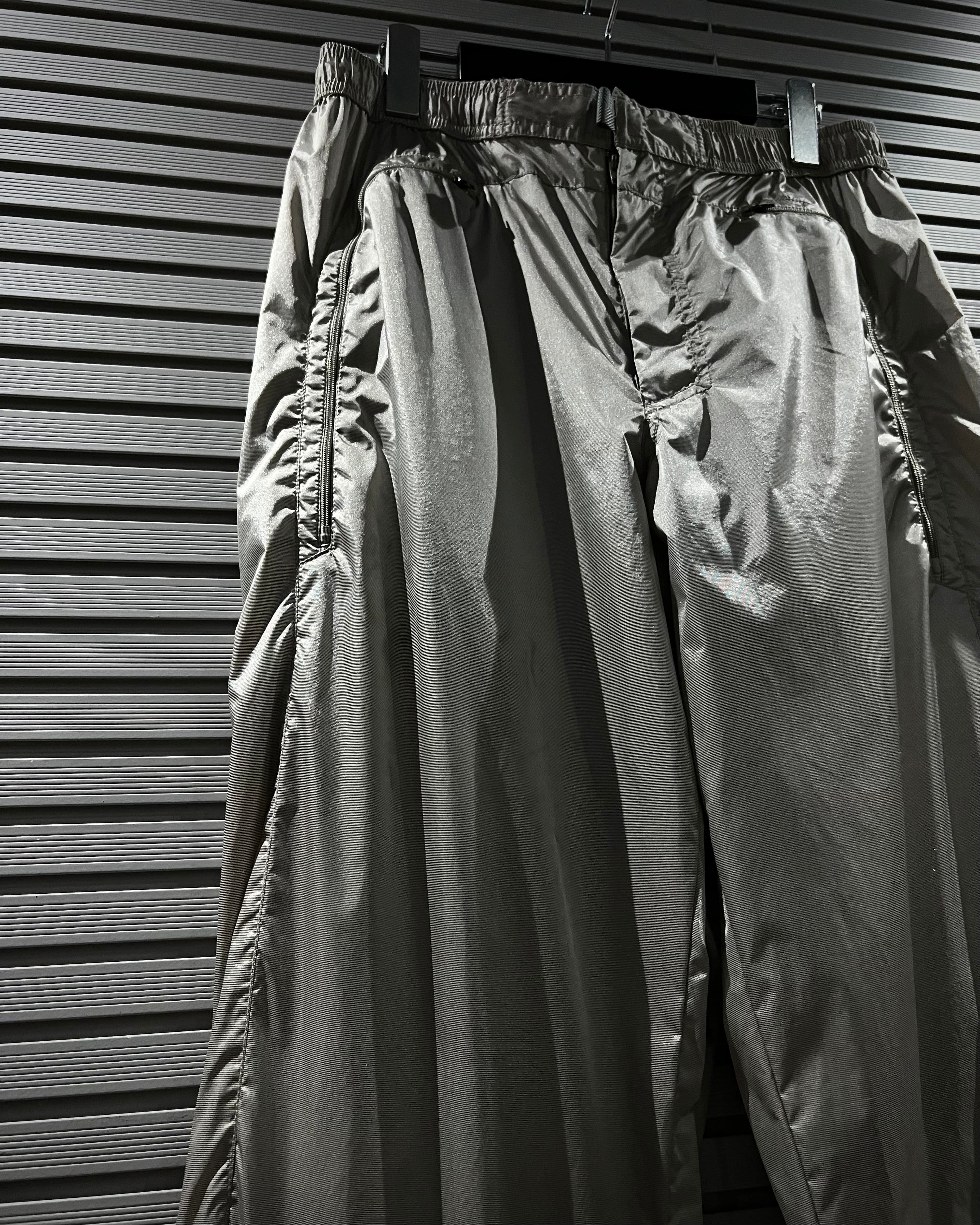 X VINTAGE】00's “adidas” Metallic Color Wide Nylon Pants | Caka
