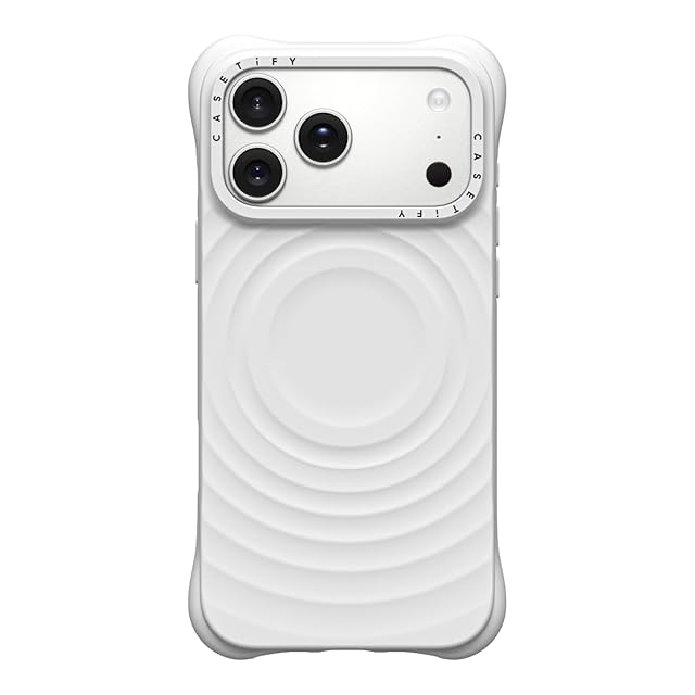 CASETiFY ウェーブ シリコン iPhone 16 Pro Max ケース [波型シリコン